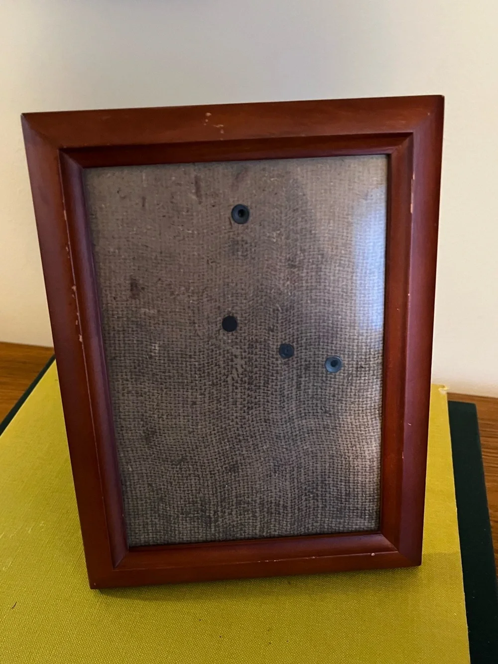 Brown Wood 5x7 Table Top Picture Frame